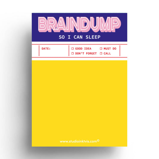 Notizblock "Braindump" A6