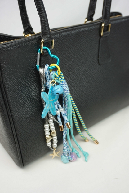 Blauer Stern Taschenanhänger Bag Charm  | BlissBox.ch Accessoires Schweiz