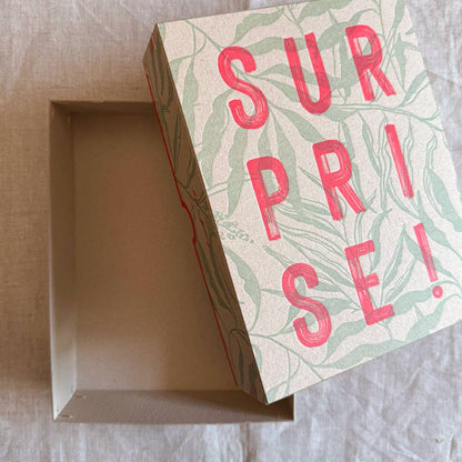Geschenkbox (leer) "Surprise!" Classic