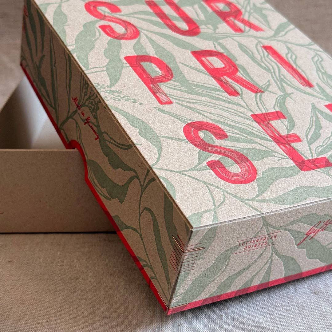 Geschenkbox (leer)  "Surprise!" / Classic+