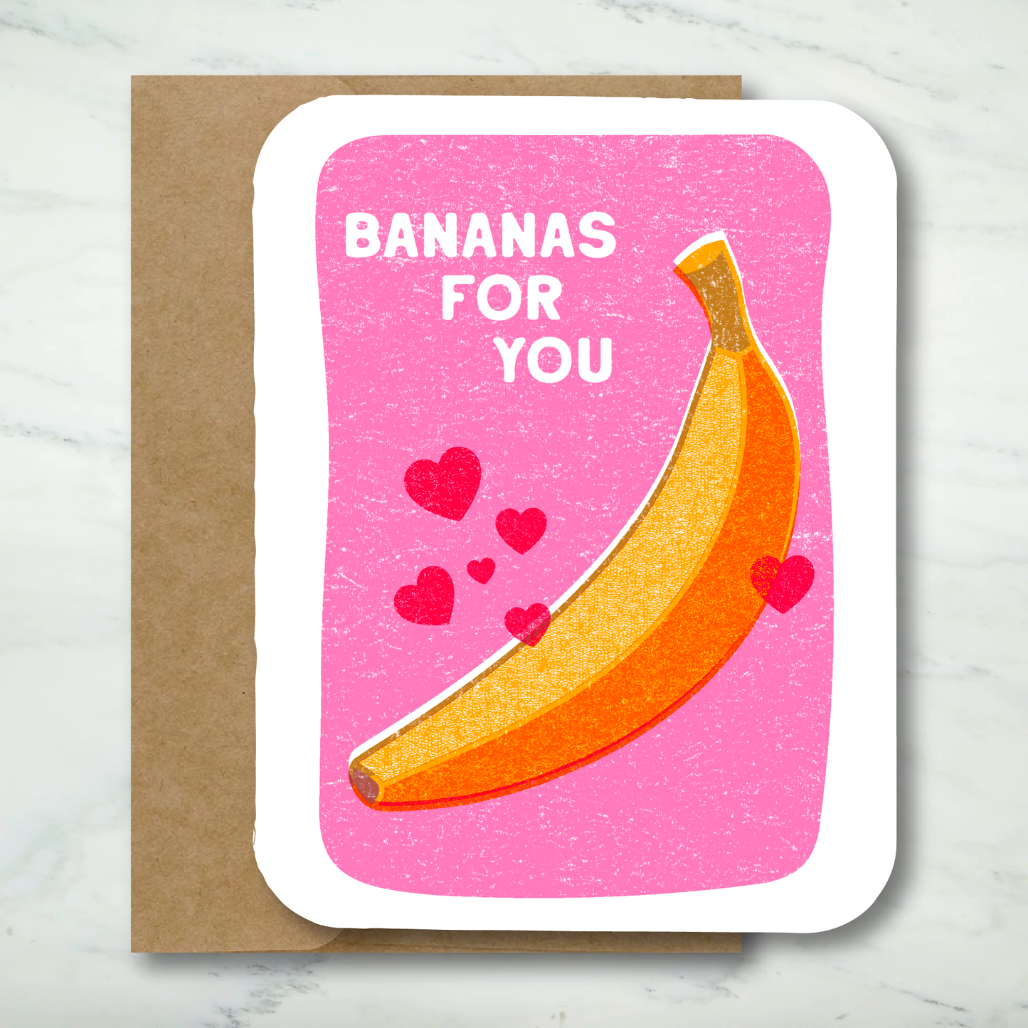 Grusskarte Bananas for you | BlissBox.ch Papeterie Schweiz