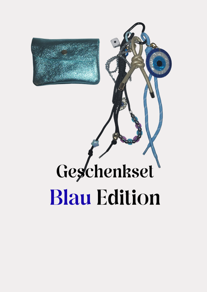 Geschenkset Blau Edition BlissBox.ch Papeterie Set Chur Schweiz