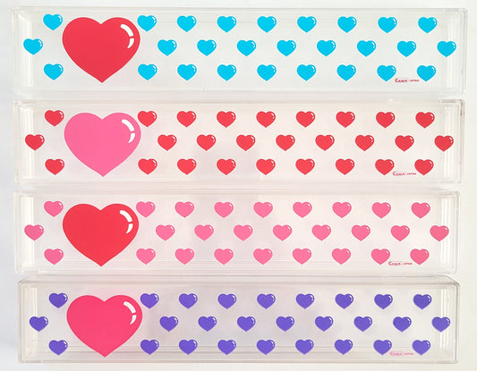 BlissBox.ch Stifteetui Cication Japan New Old Stock Papeterie Schweiz Herzen