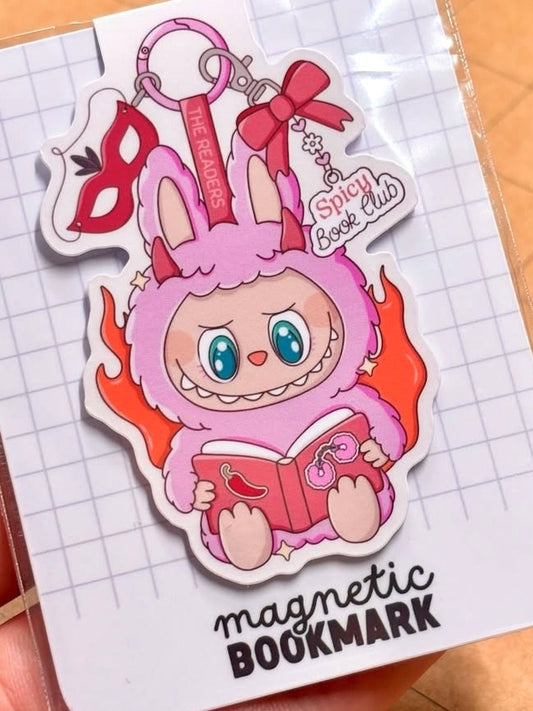 BlissBox.ch Lesezeichen Spicy Book Club Labubu Papeterie Schweiz