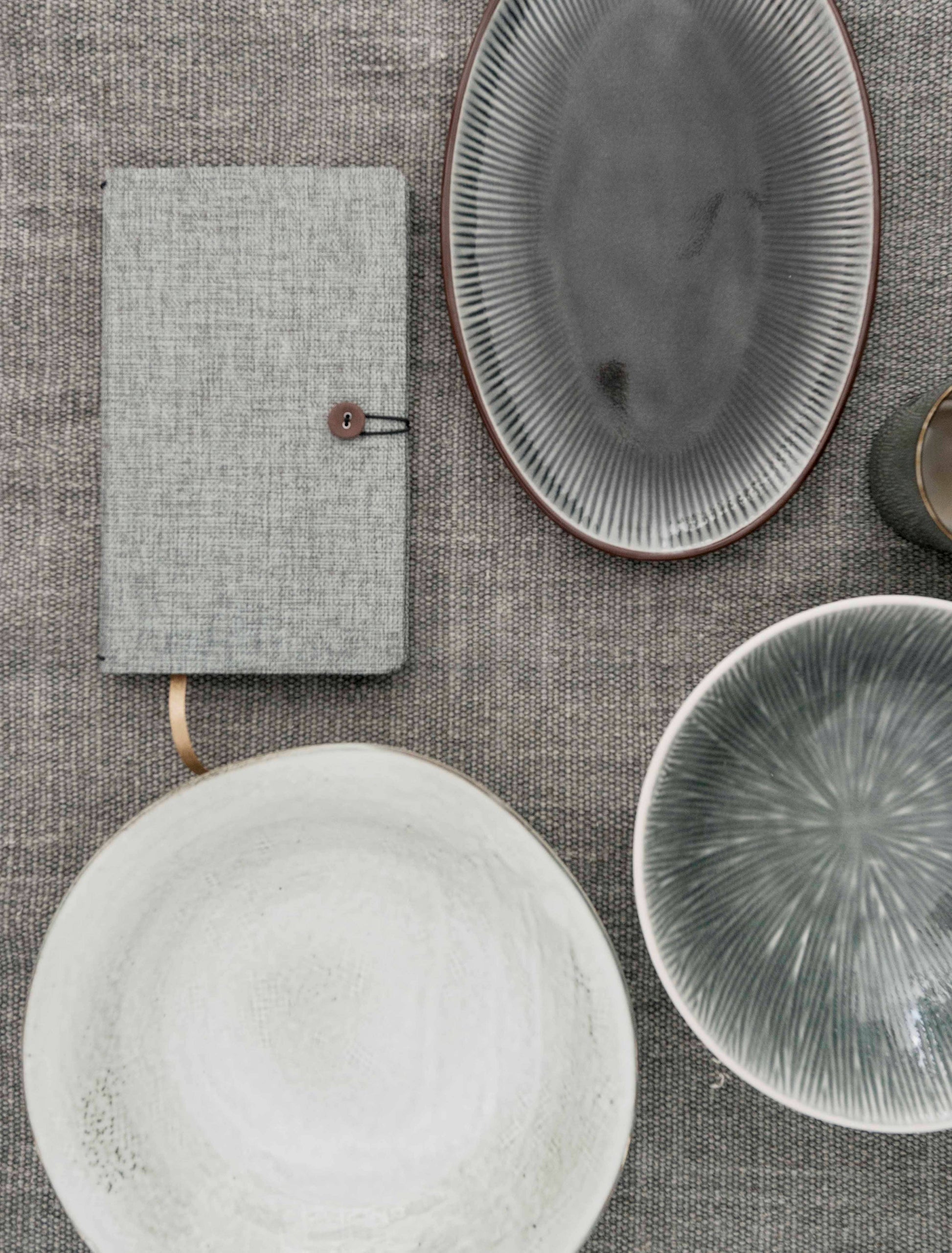 BlissBox.ch Notizbuch mit Knopf Tinne+Mia Papeterie Schweiz