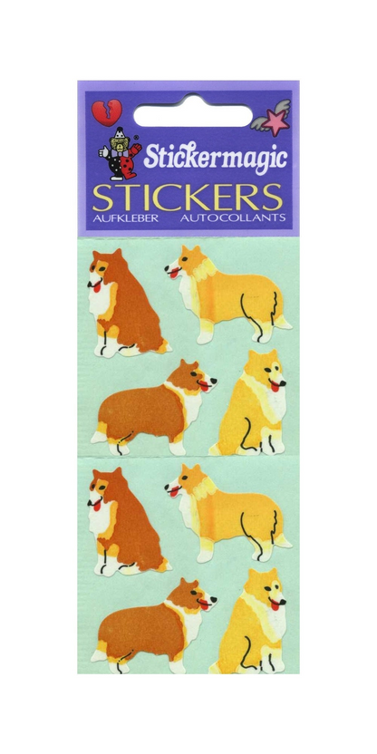 Sticker - Papier - Collies