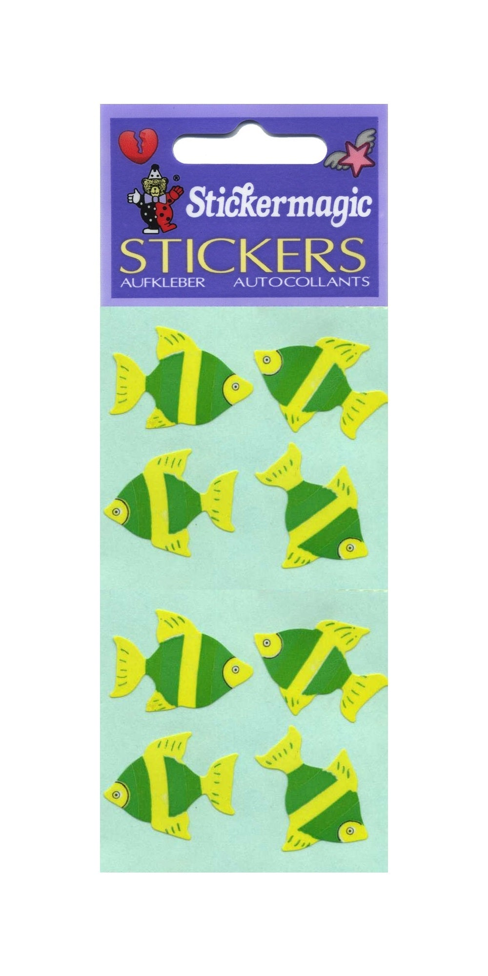 Sticker - Papier - Angel Fish - Engelfisch