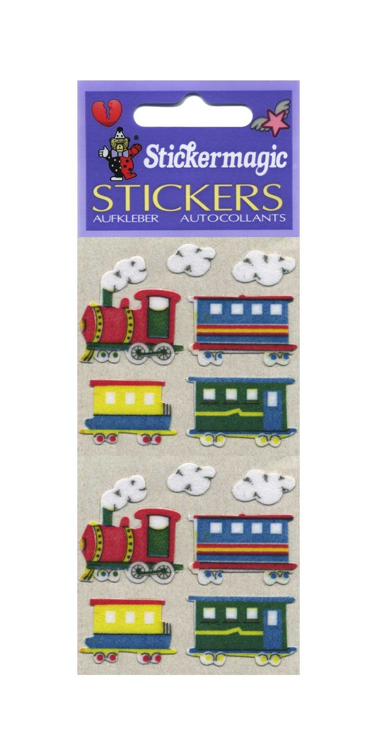Sticker - Samt- Dampflokomotive