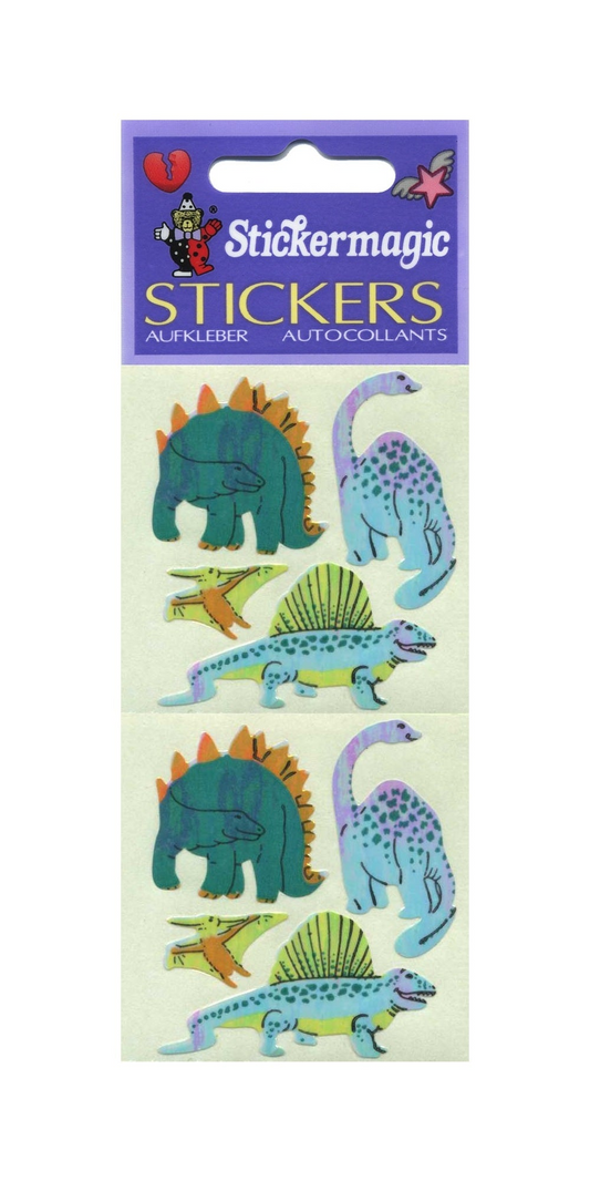 Sticker - Perlmut - Dinosaurier