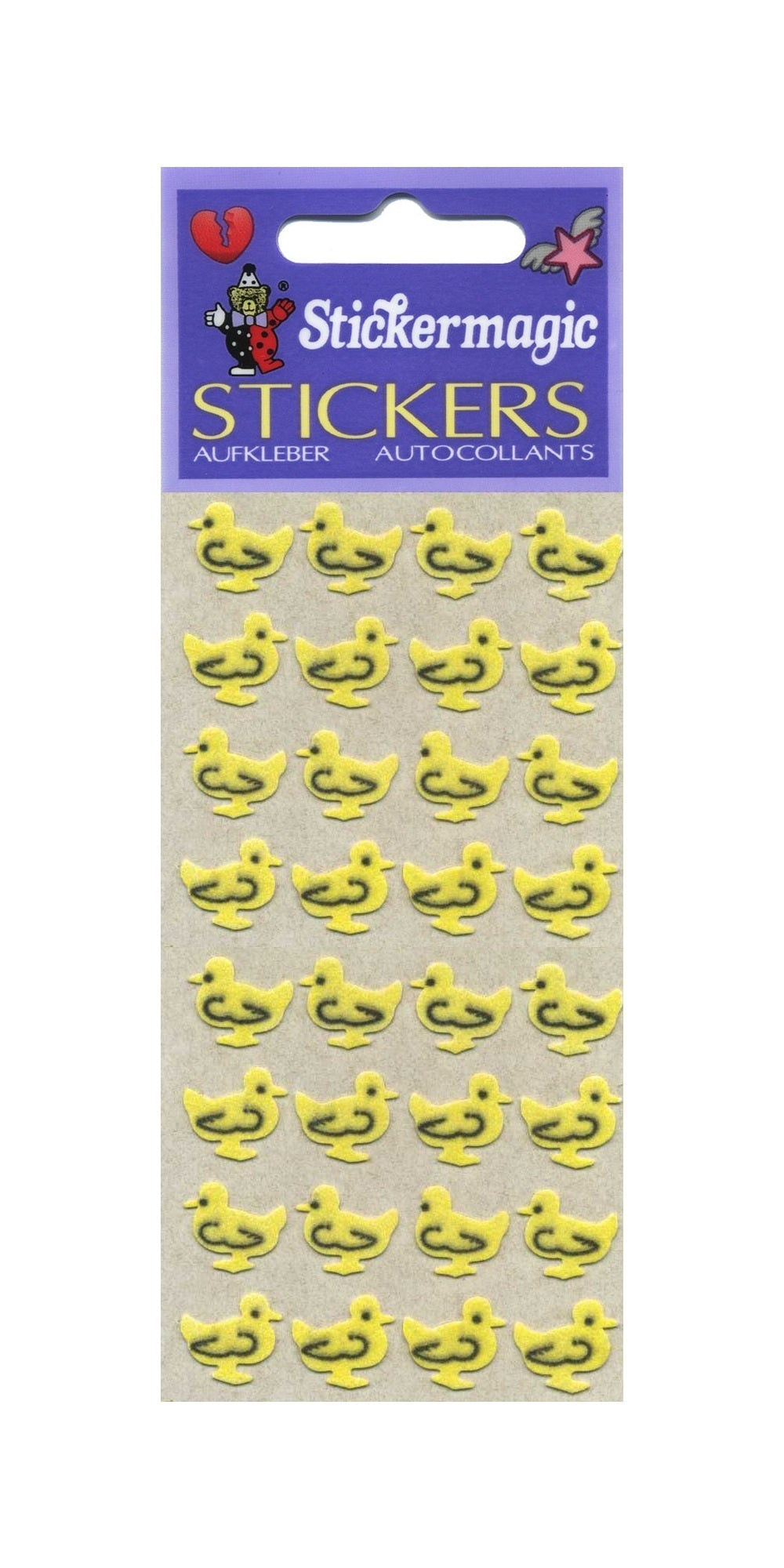 Sticker - Samt- Entenküken