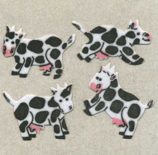 Sticker - Samt- Kühe