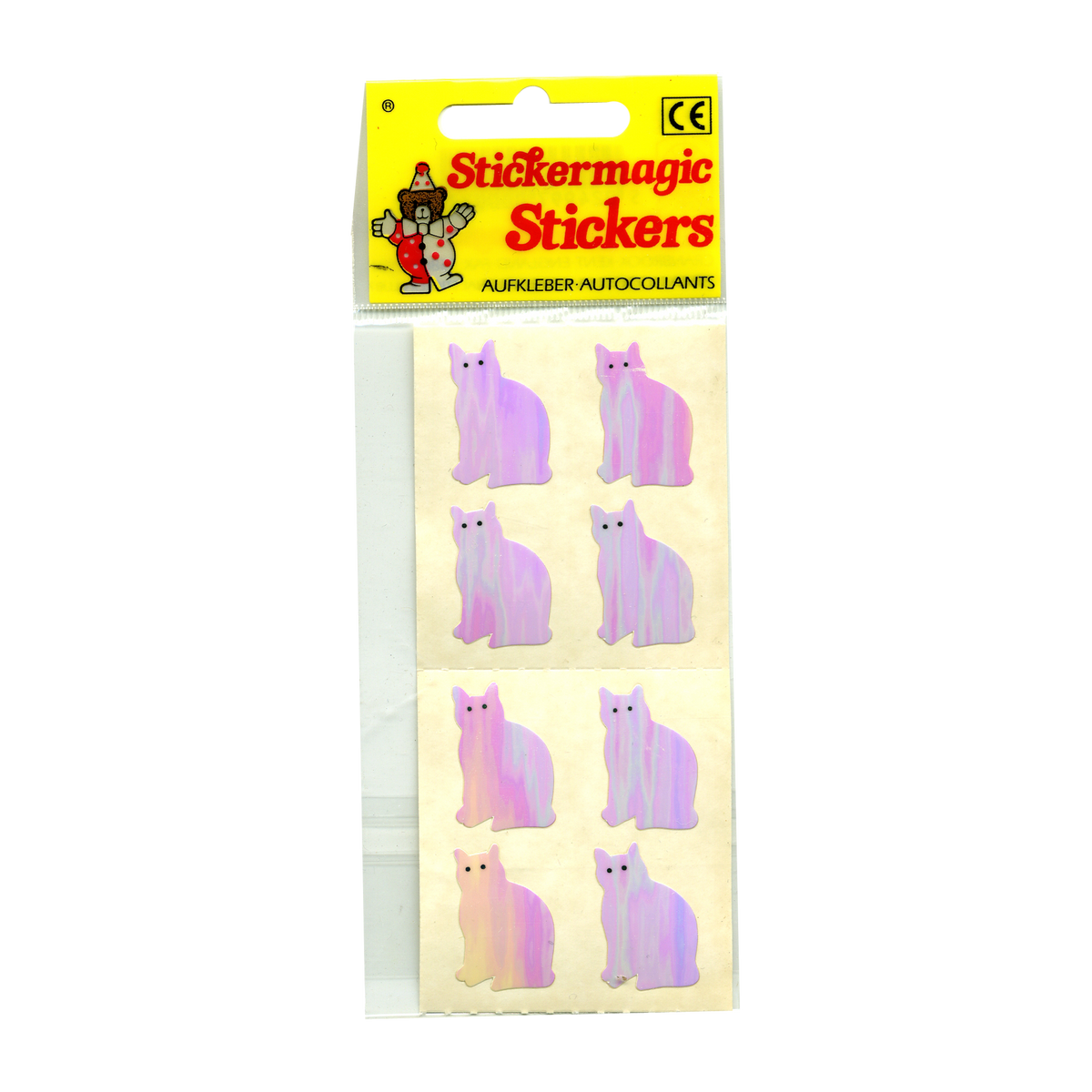 Sticker - Perlmut - Katzen