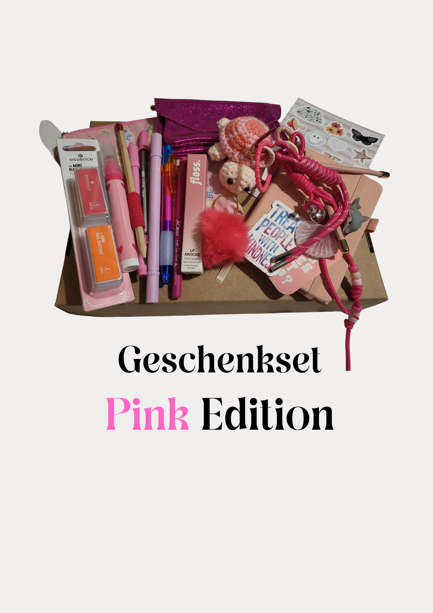Geschenkset Pink Edition BlissBox.ch Papeterie Set Beauty Chur Schweiz