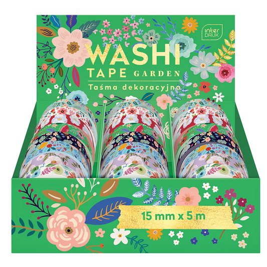 BlissBox.ch Washi Tape Garden Blumen Papeterie Schweiz 