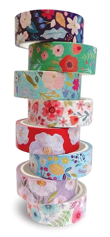 BlissBox.ch Washi Tape Garden Blumen Papeterie Schweiz 