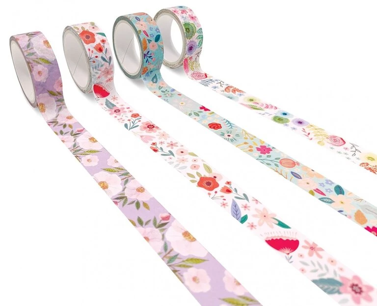 BlissBox.ch Washi Tape Garden Blumen Papeterie Schweiz 