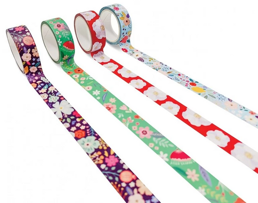 BlissBox.ch Washi Tape Garden Blumen Papeterie Schweiz 