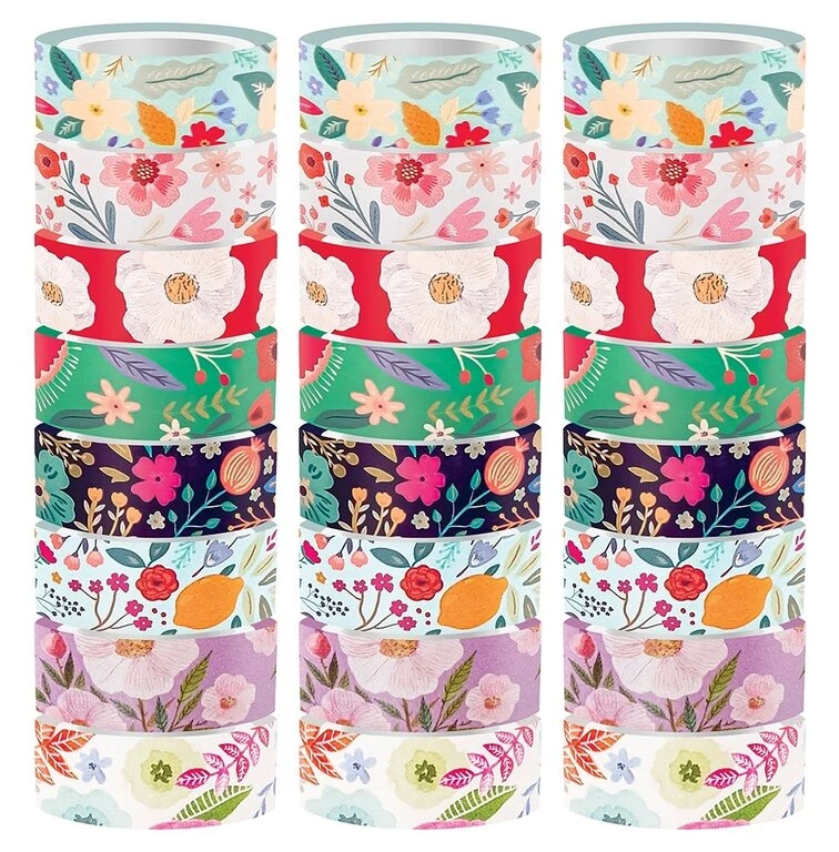 BlissBox.ch Washi Tape Garden Blumen Papeterie Schweiz 