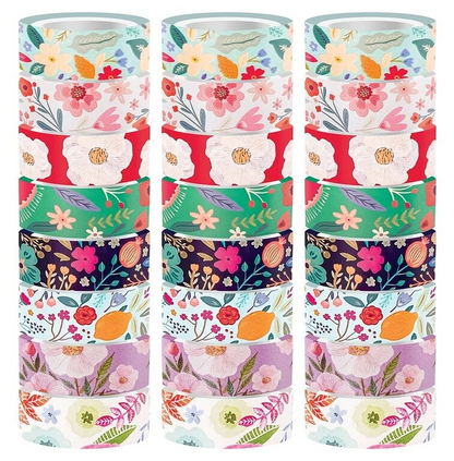 BlissBox.ch Washi Tape Garden Blumen Papeterie Schweiz 