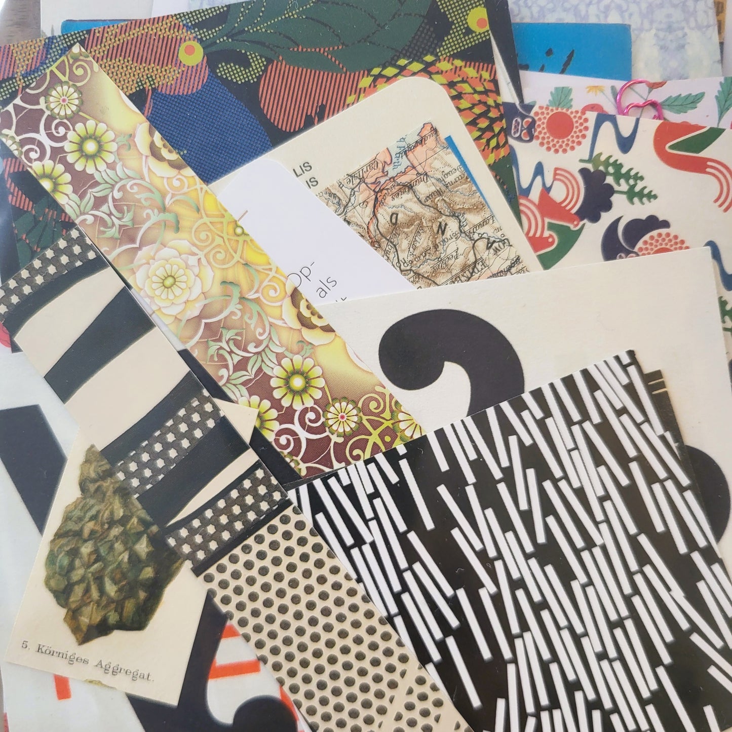 Blissbox.ch Collage Kit Paper Mood Papeterie Schweiz Chur