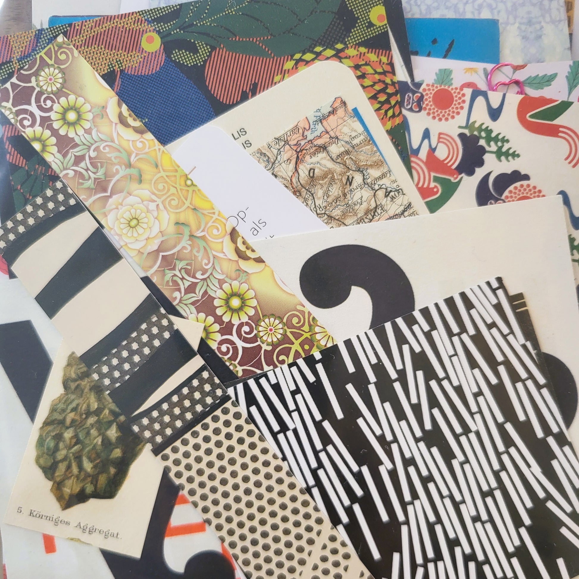 Blissbox.ch Collage Kit Paper Mood Papeterie Schweiz Chur
