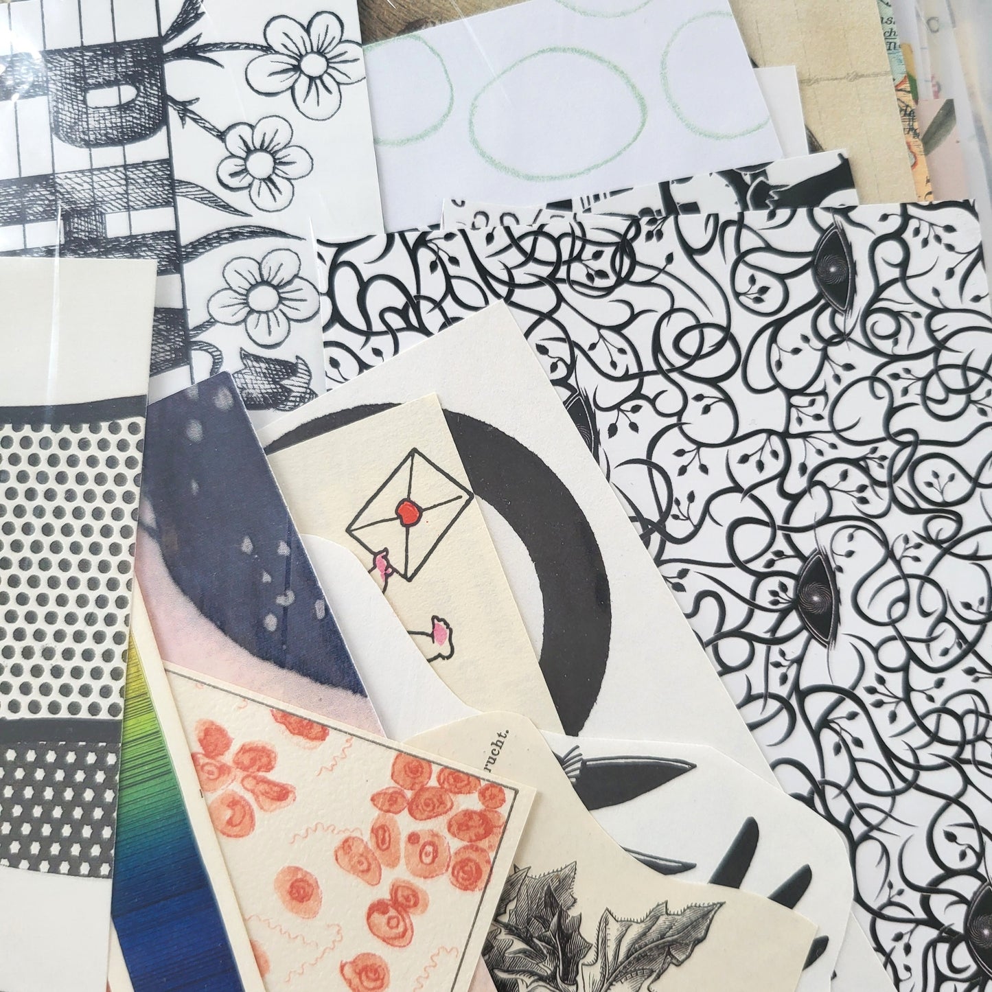 Blissbox.ch Collage Kit Paper Mood Papeterie Schweiz Chur