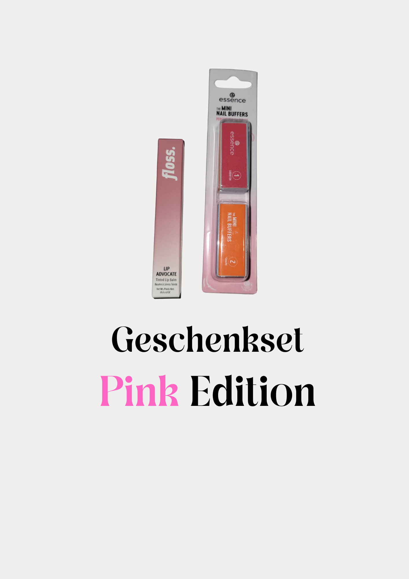 Geschenkset Pink Edition BlissBox.ch Papeterie Set Beauty Chur Schweiz