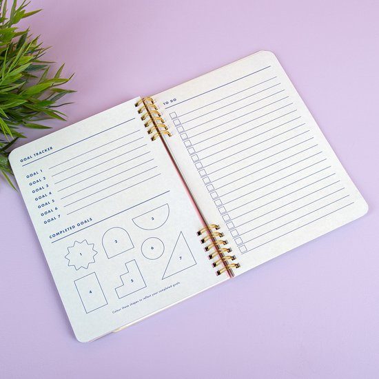 Kikkerland Habit und Goal Tracker  RIngbuch BlissBox.ch Papeterie Schweiz