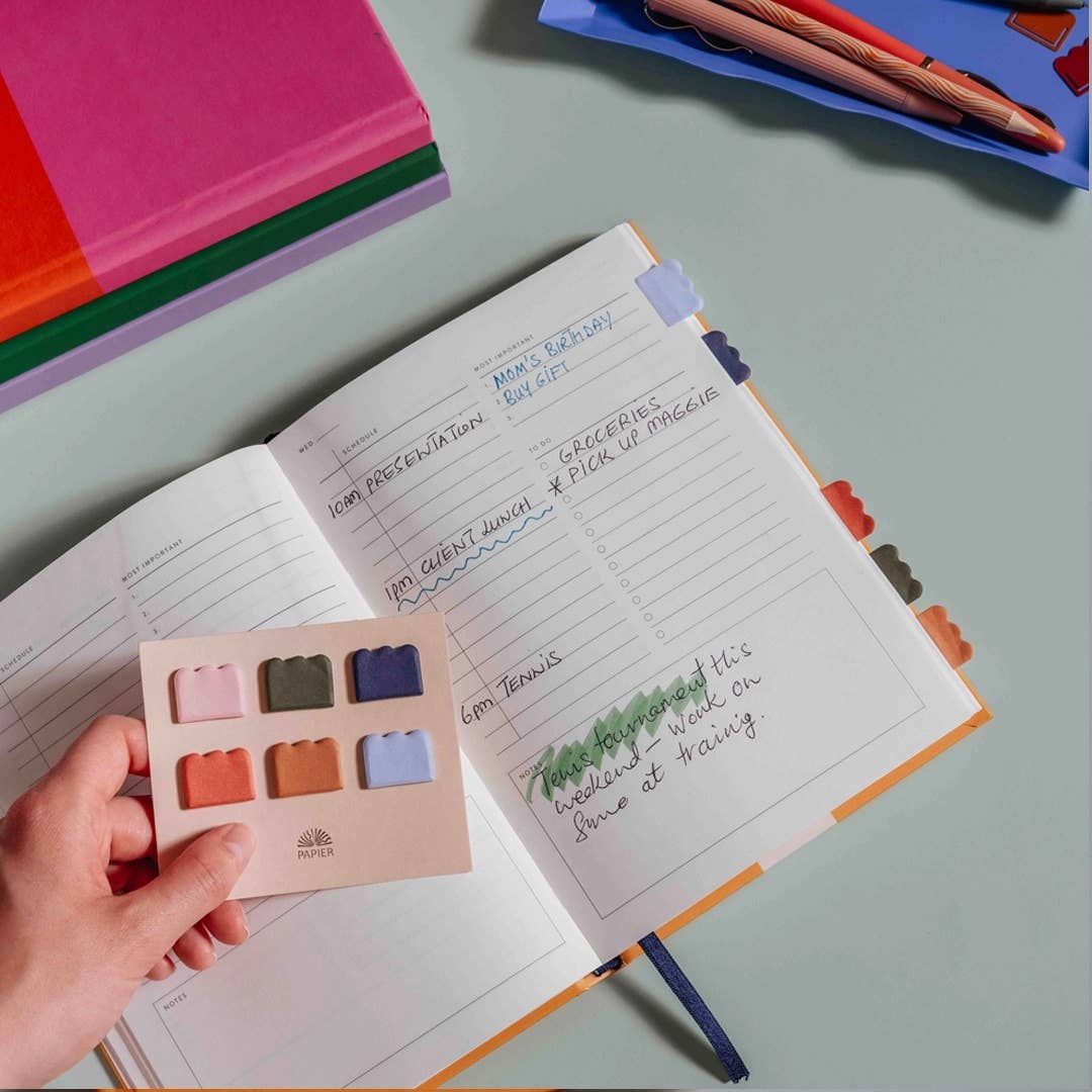 BlissBox.ch Sticky Tabs Set Papeterie Schweiz