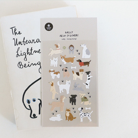 Suatelier Daily Deco Sticker mung mung! Sticker Sheet Papeterie Schweiz BlissBox.ch
