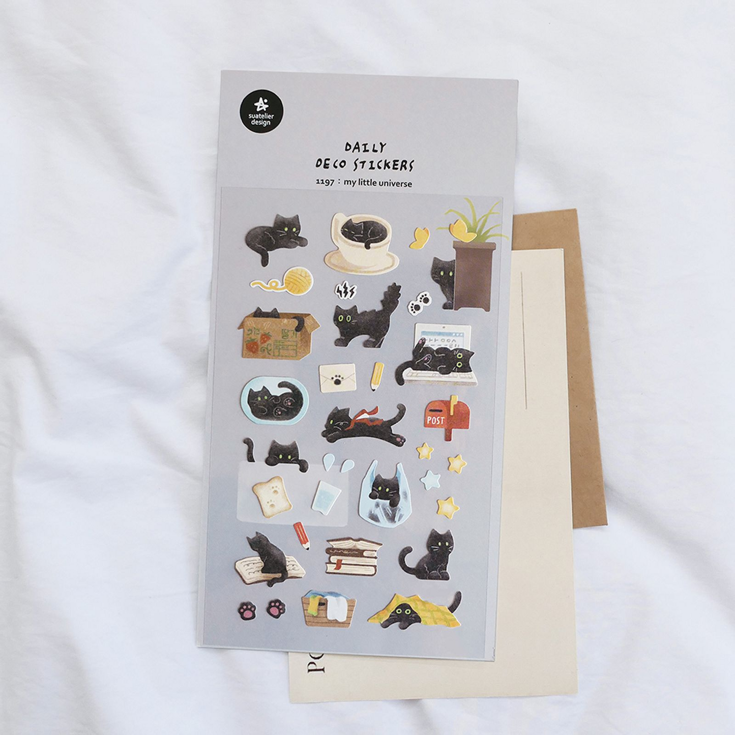 Suatelier Daily Deco Sticker my little universe Sticker Sheet Papeterie Schweiz BlissBox.ch