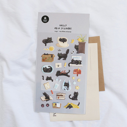 Suatelier Daily Deco Sticker my little universe Sticker Sheet Papeterie Schweiz BlissBox.ch
