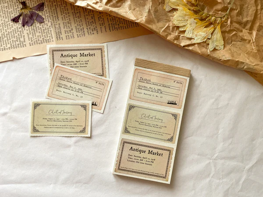 TicketBlock für Journaling BlissBox.ch Papeterie Chur Schweiz