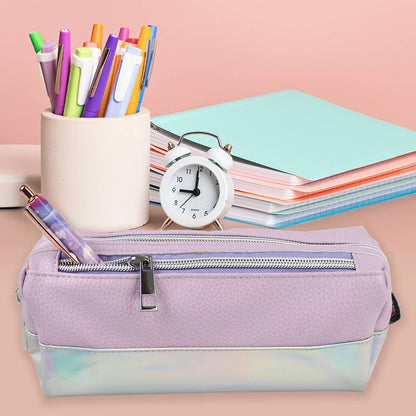 Stift Etui  lila irisierend, BlissBox.ch Papeterie Schweiz
