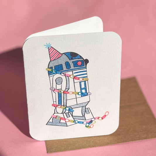 Grusskarte R2 D2 Star Wars  | BlissBox.ch Papeterie Schweiz