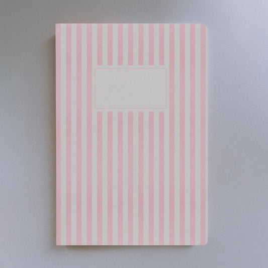 Herr & Frau Rio – Notizbuch Pink Streifen