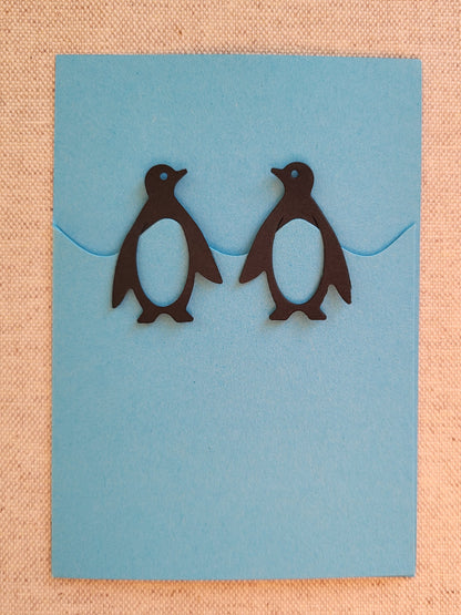 cut&make Pinguin Grusskarte Papeterie Schweiz Chur BlissBox.ch