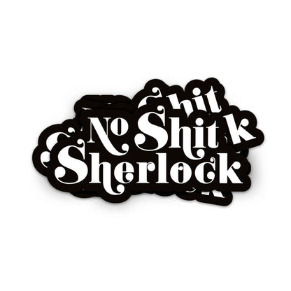 Sticker No Shit Sherlock - BlissBox.ch Schweiz Papeterie