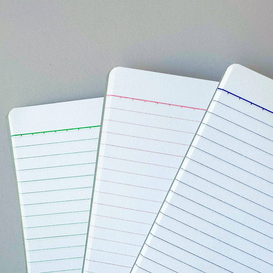 Herr & Frau Rio – Notizbuch Pink Streifen