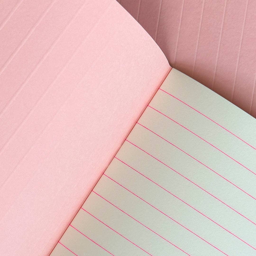 Herr & Frau Rio - Notizbuch Neonpink Mix & Match