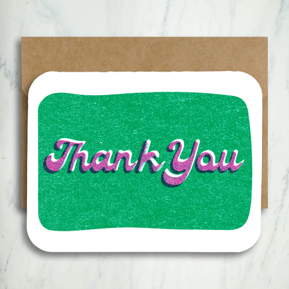 Grusskarte Thank You | BlissBox.ch Papeterie Schweiz