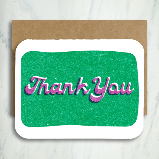 Grusskarte "Thank You"