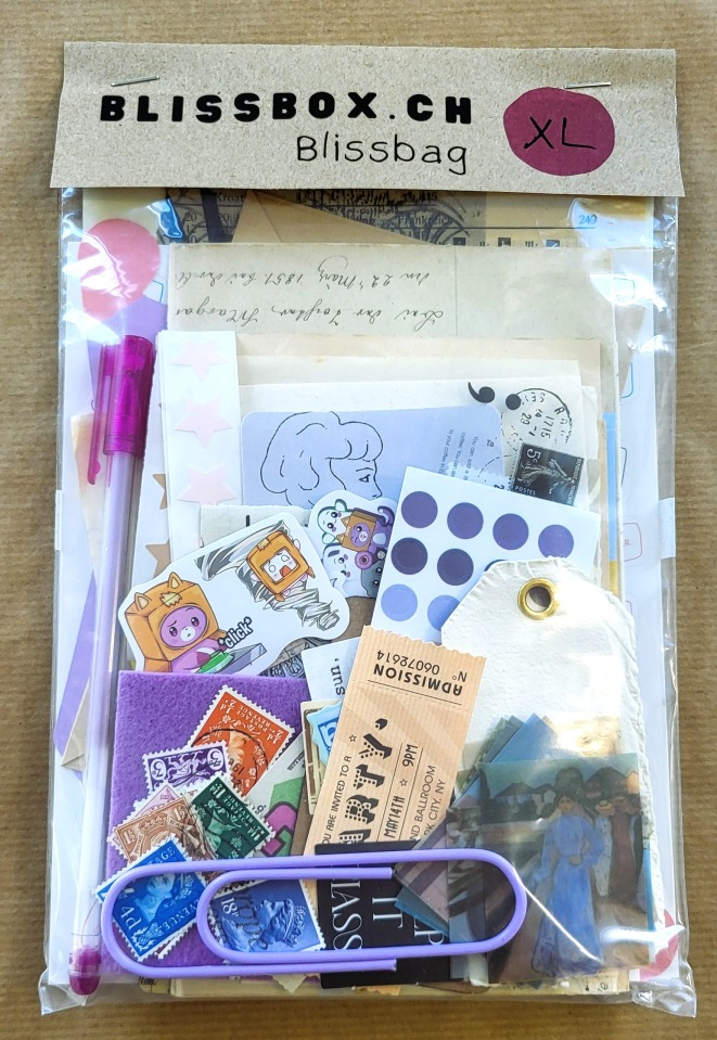 Bliss Bag XL- Collage DIY Set (ca. A5)