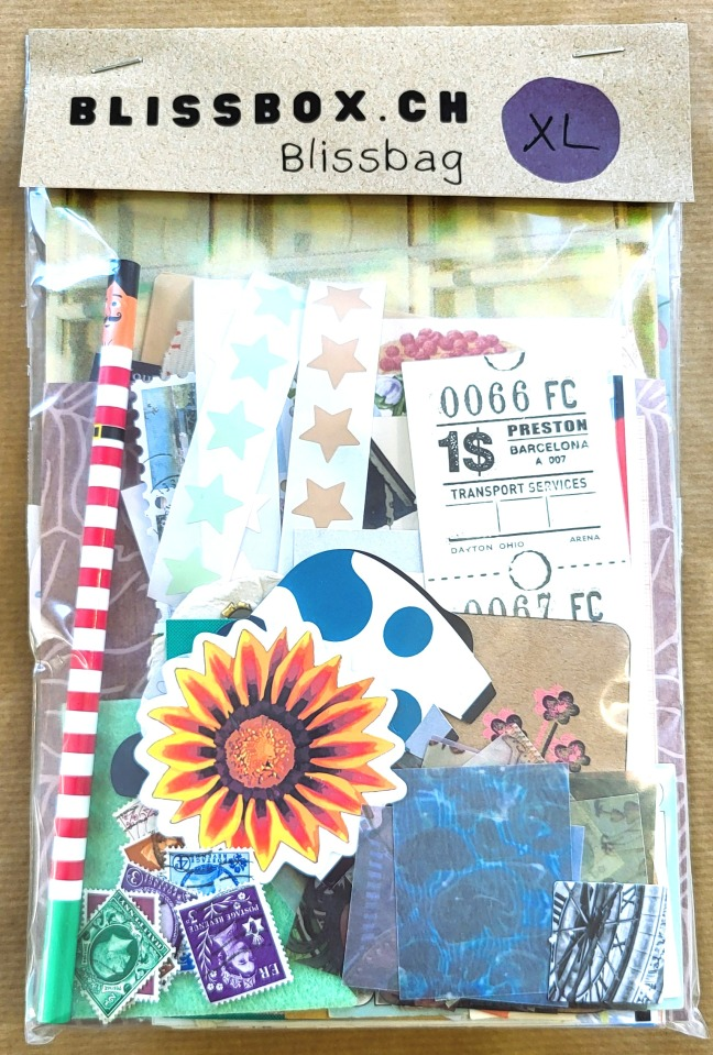 Bliss Bag XL- Collage DIY Set (ca. A5)