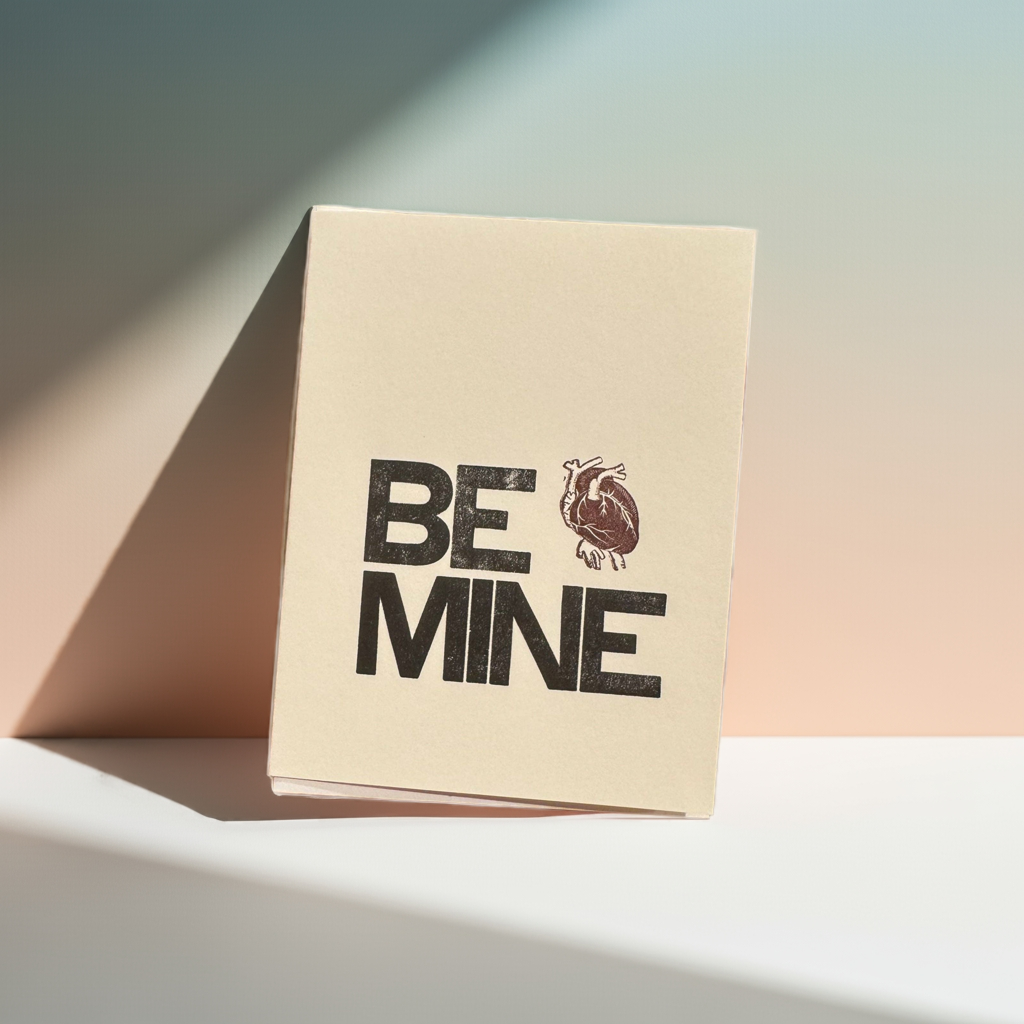 Grusskarte "Be Mine" A6