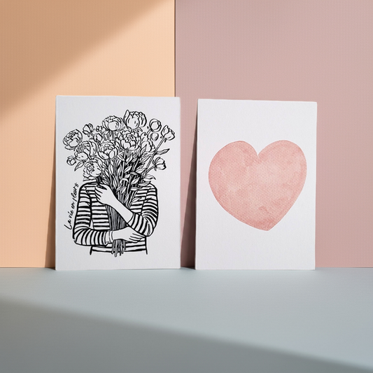 Postkarte BlissBox Kollektion